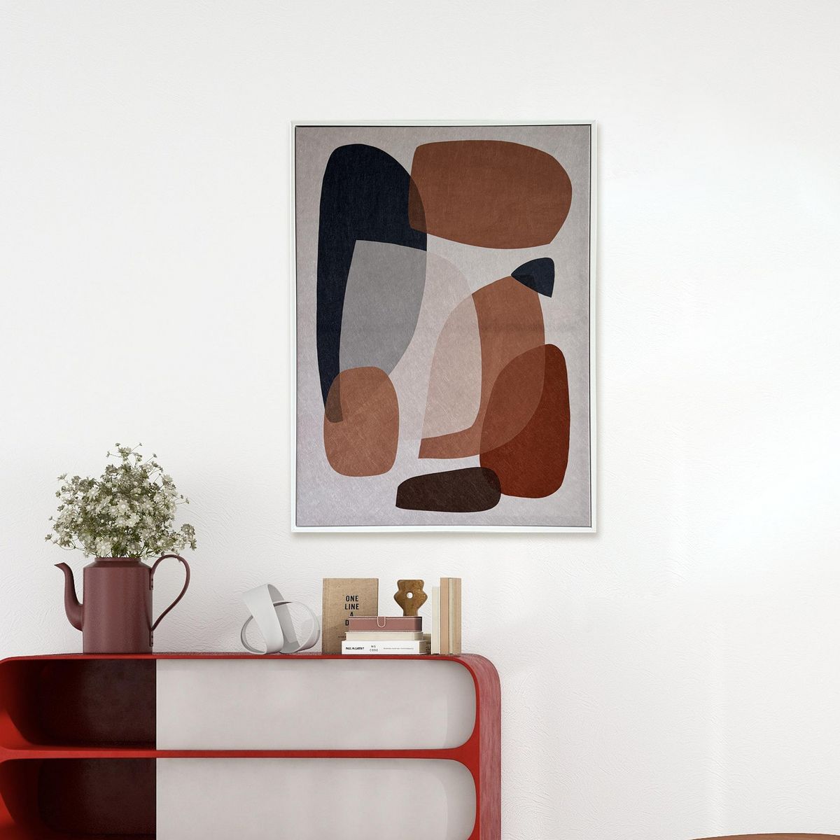 JUST HOME COLLECTION - Cuadro Formas 50x70 cm