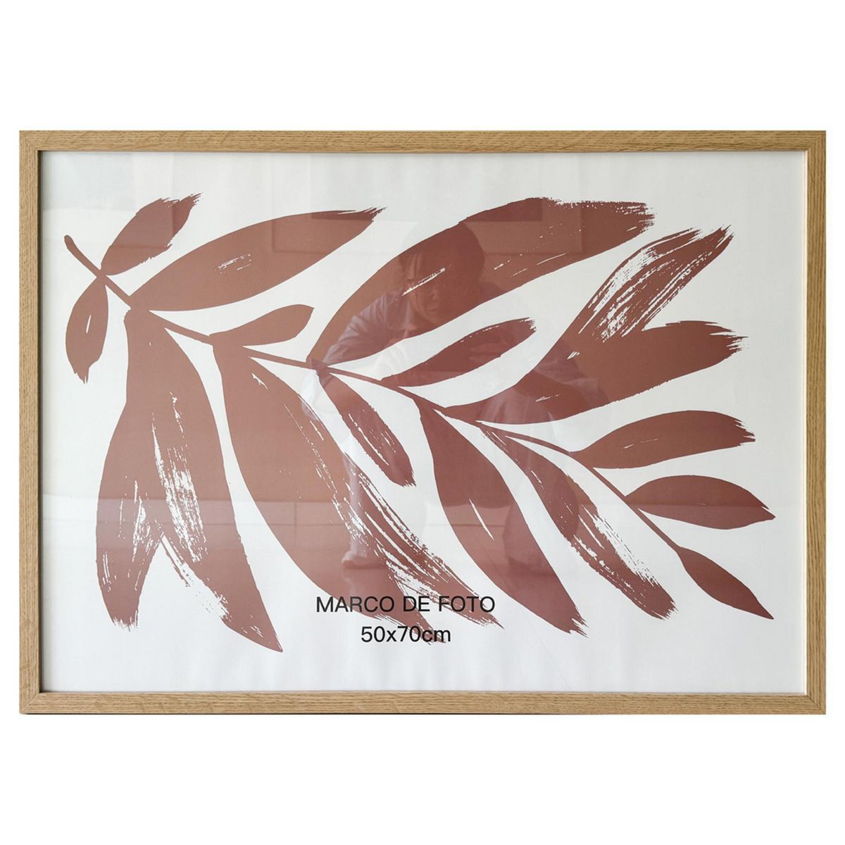 JUST HOME COLLECTION - Marco de Foto Basic 50x70 cm Madera Plástico