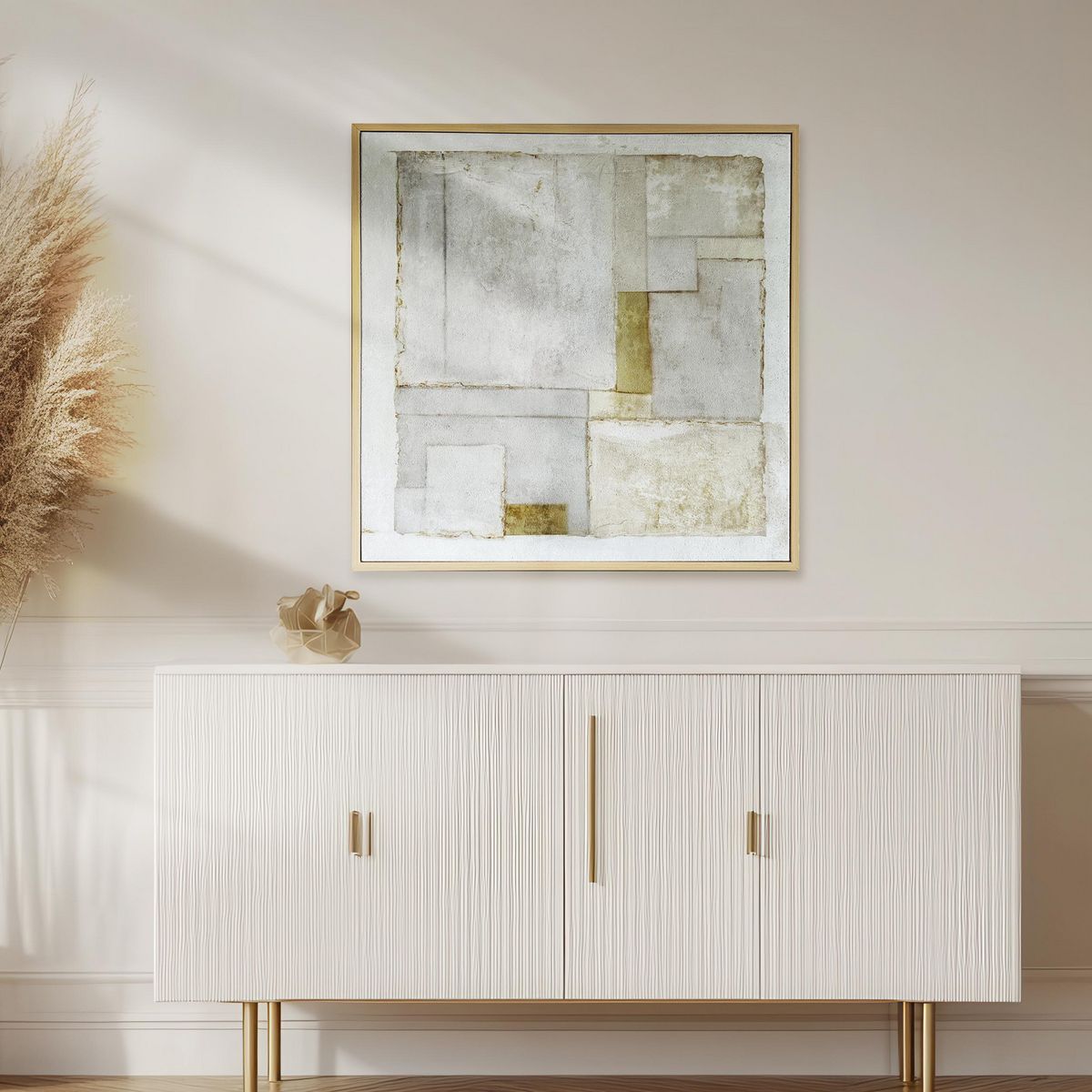 JUST HOME COLLECTION - Cuadro Decorativo Natural 78.8x78.8 cm