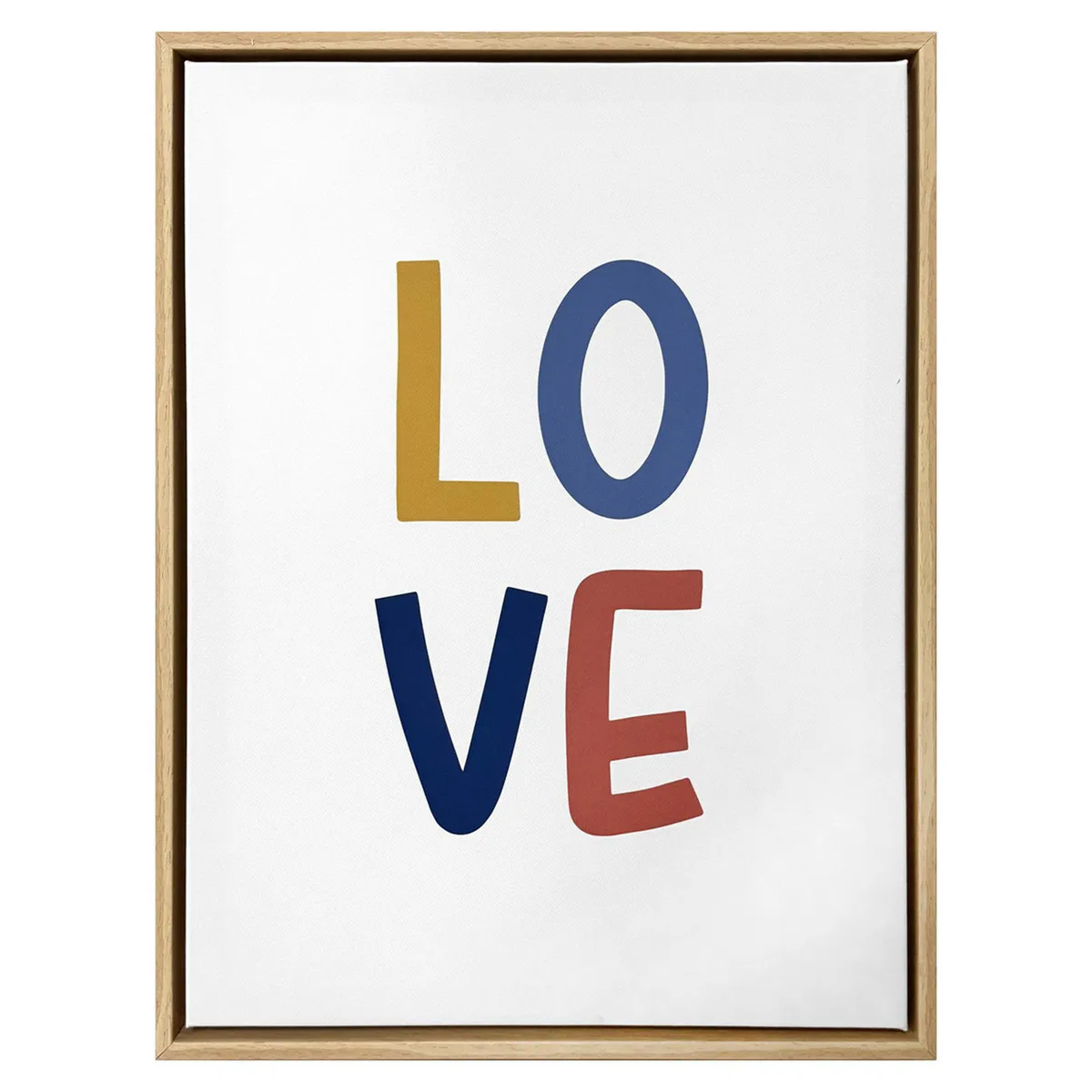 JUST HOME COLLECTION - Cuadro Love 30x40 cm