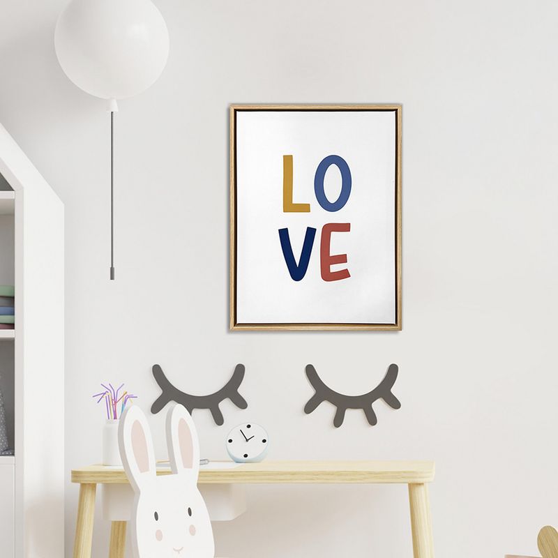 JUST HOME COLLECTION - Cuadro Love 30x40 cm