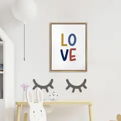 JUST HOME COLLECTION - Cuadro Love 30x40 cm