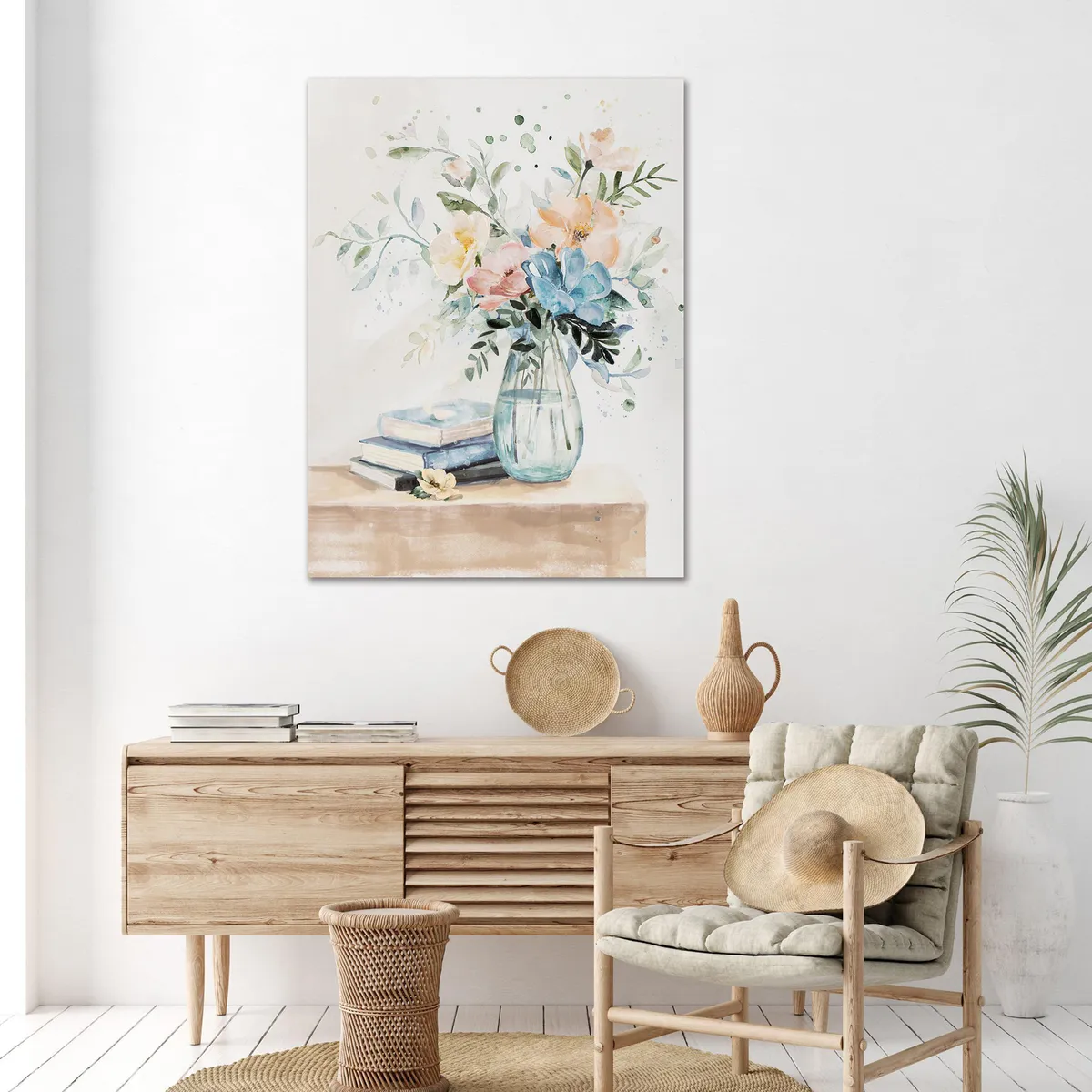 JUST HOME COLLECTION - Canvas Florero cielo 60x80 cm