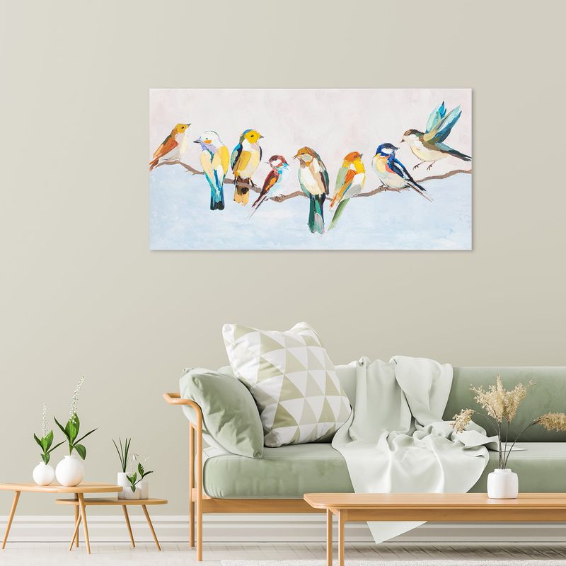 JUST HOME COLLECTION - Canvas Pajarito 50x100 cm