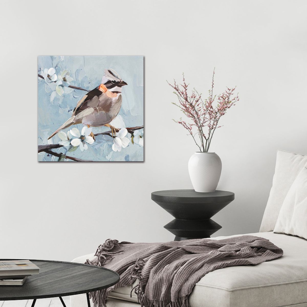 JUST HOME COLLECTION - Canvas Pajarito 40x40 cm