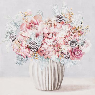 Imagen 2 del producto Canvas Florero rosado 70x70 cm