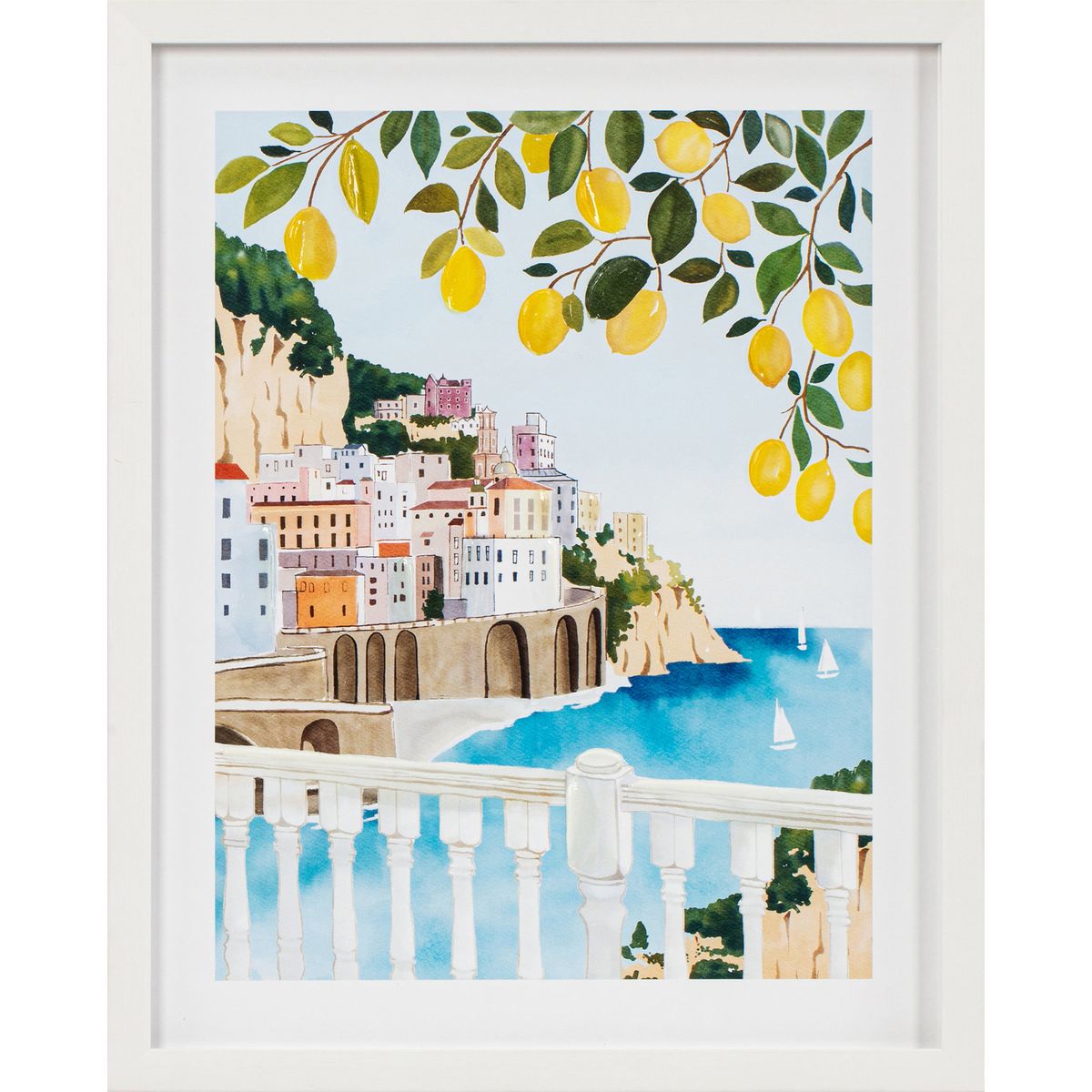 JUST HOME COLLECTION - Cuadro Cuidad 40x50 cm