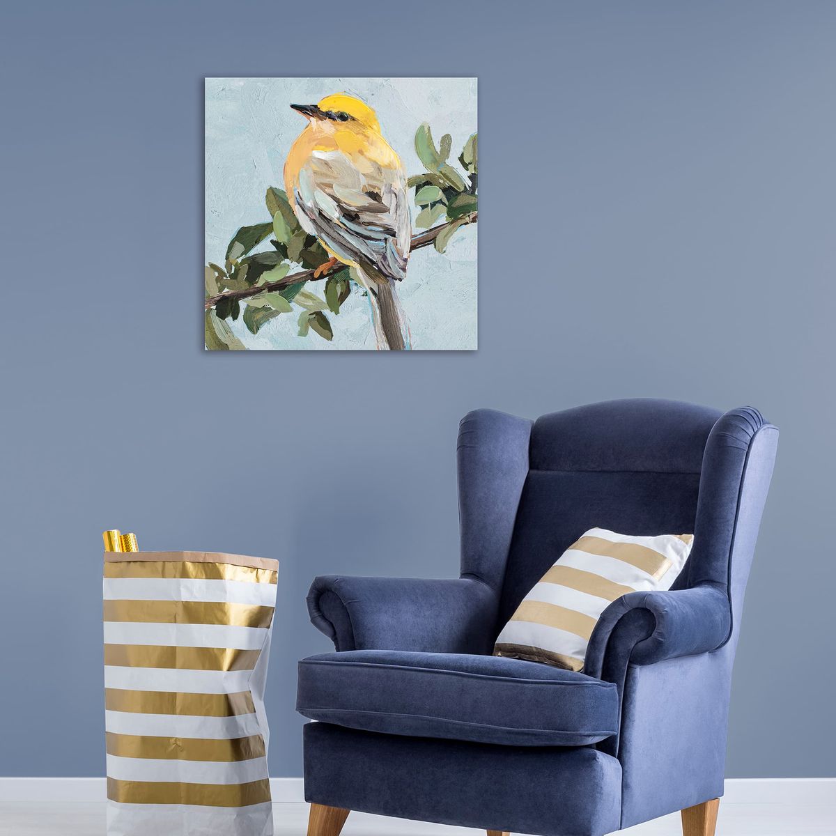 JUST HOME COLLECTION - Canvas Pajarito 40x40 cm