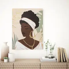 JUST HOME COLLECTION - Canvas Mujer 60x80 cm