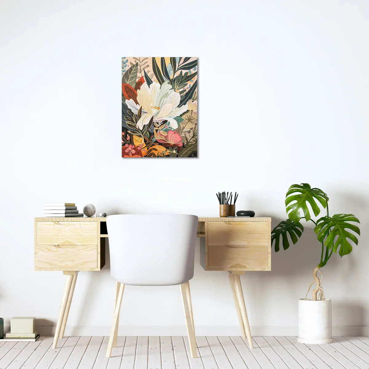 JUST HOME COLLECTION - Canvas Flor 30x40 cm