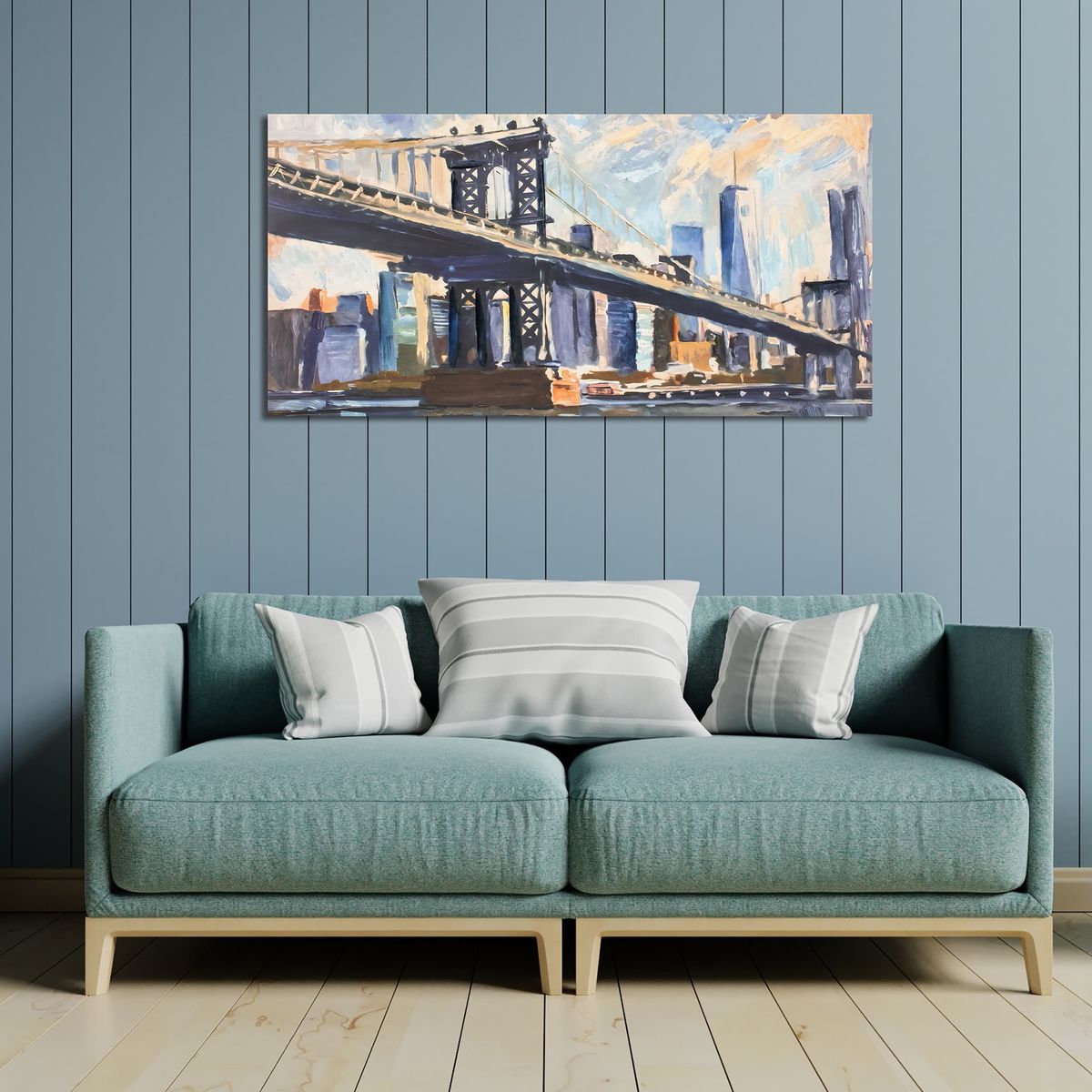 JUST HOME COLLECTION - Canvas Ciudad 60x120 cm