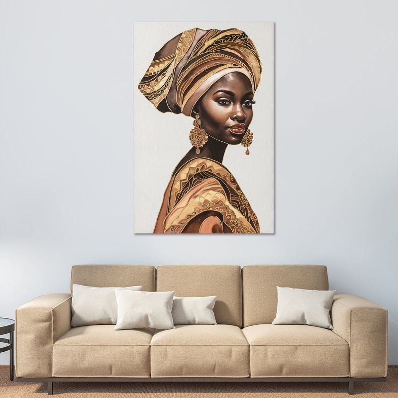JUST HOME COLLECTION - Canvas Mujer 80x120 cm