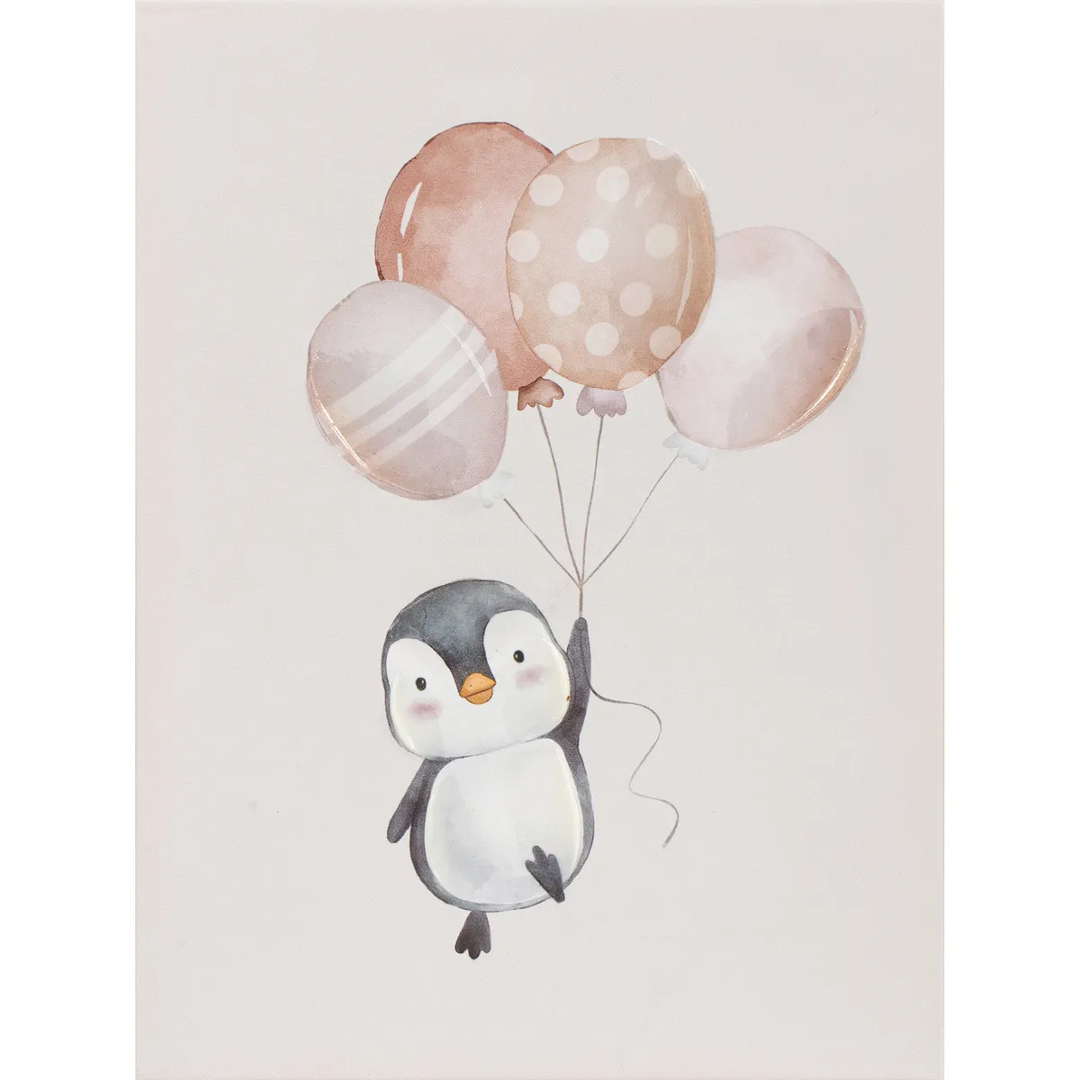 JUST HOME COLLECTION - Canvas Pingüino 30x40 cm