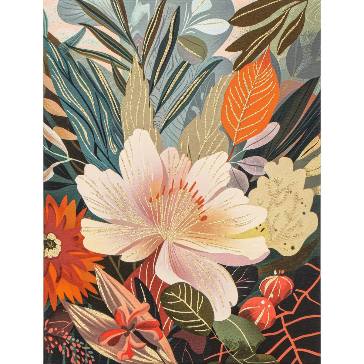 JUST HOME COLLECTION - Canvas Flor 30x40 cm