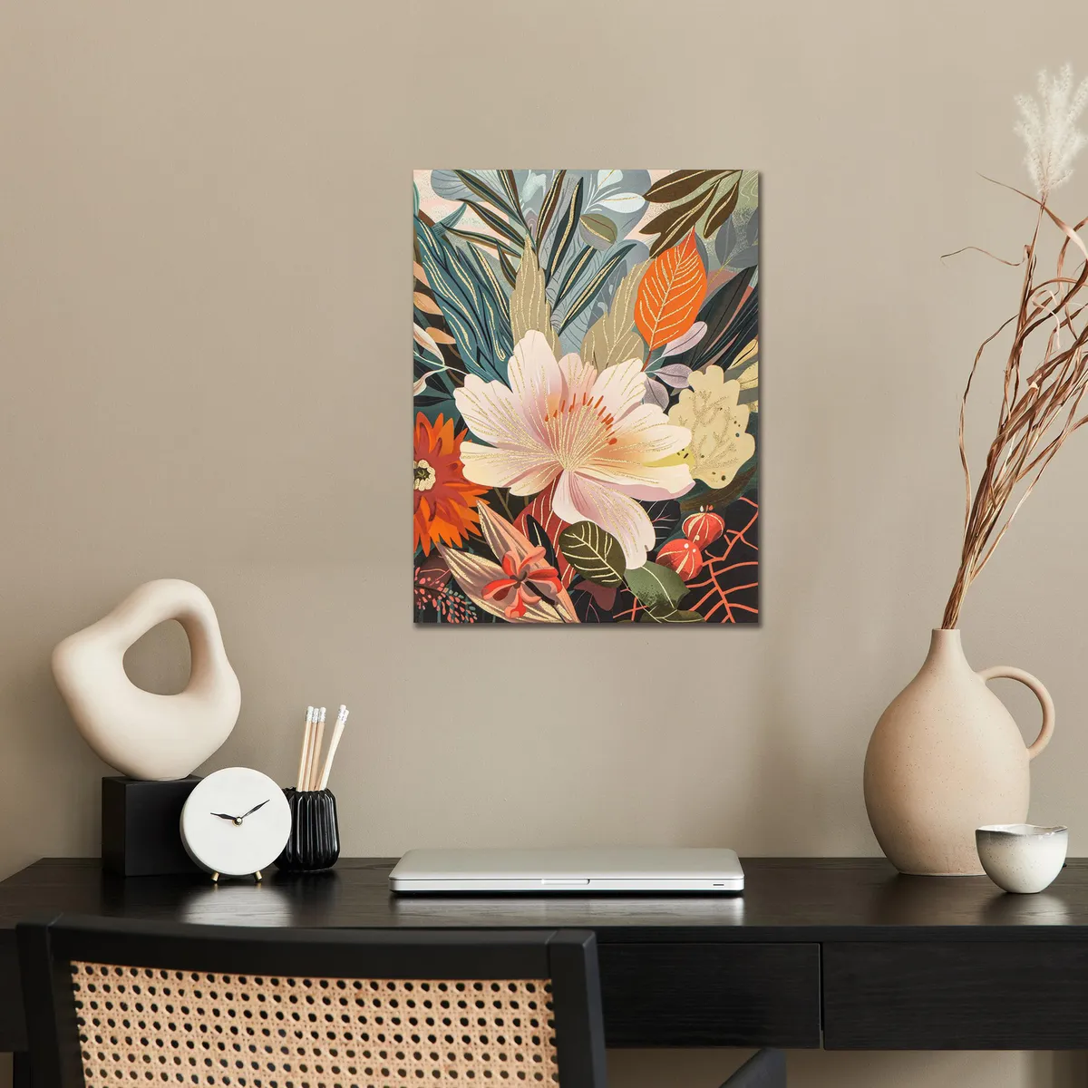 JUST HOME COLLECTION - Canvas Flor 30x40 cm