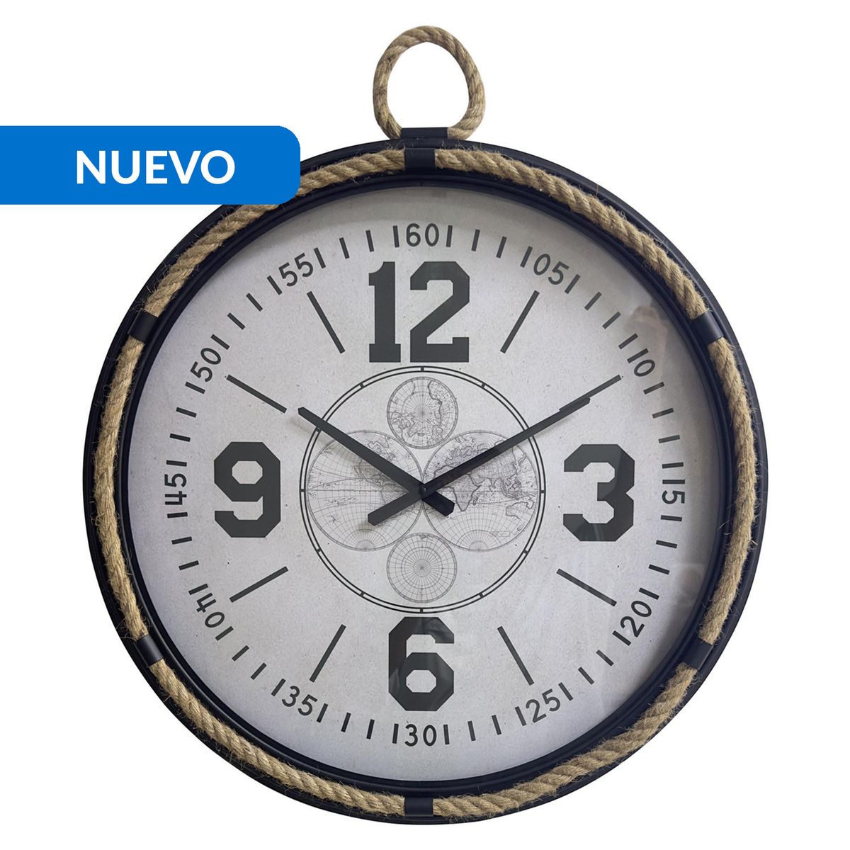 JUST HOME COLLECTION - Reloj Muro Sandic 22 cm Ama
