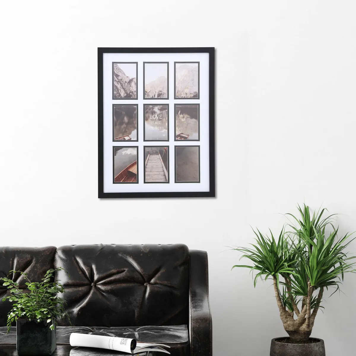 JUST HOME COLLECTION - Marco Collage 39.6x50.6 cm Negro MDF