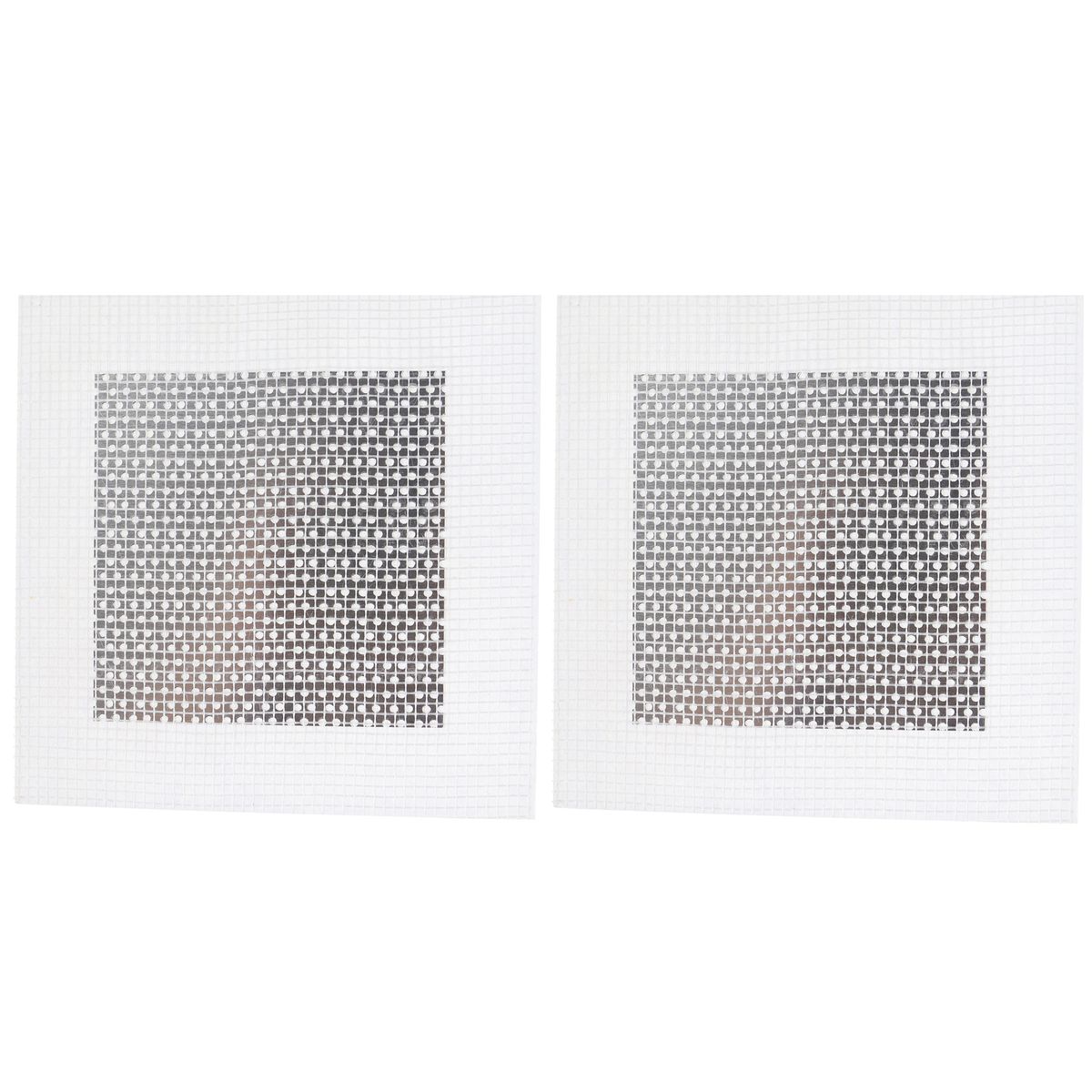 TOPEX - Parche Reparación Drywall 10x10 cm 2 Unidades