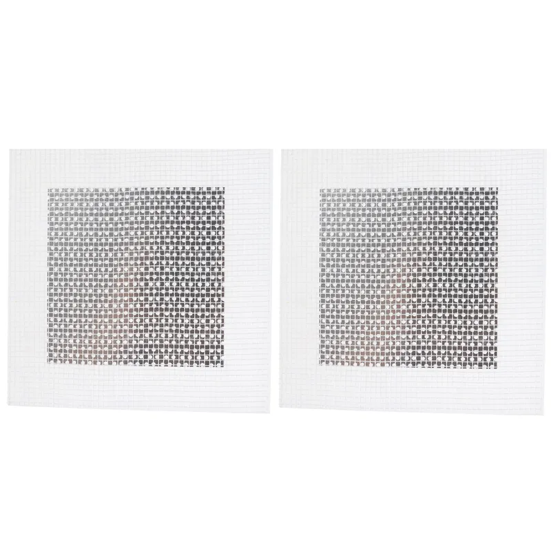 TOPEX - Parche Reparación Drywall 10x10 cm 2 Unidades