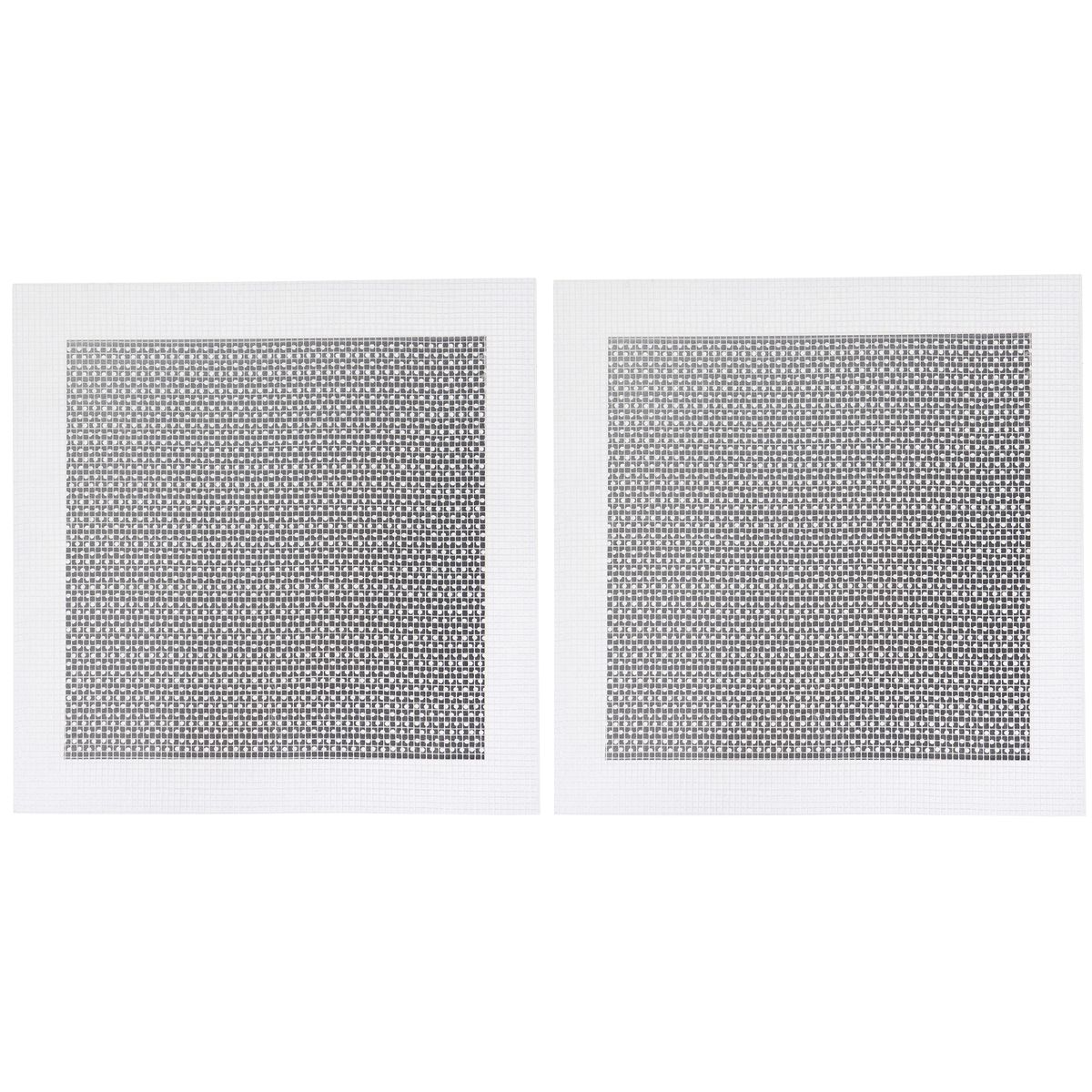 TOPEX - Parche Reparación Drywall 20x20 cm 2 Unidades