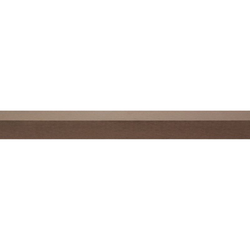 HOLZTEK - Cubierta lateral 45 mm Café 4.5x290 cm