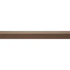 HOLZTEK - Cubierta lateral 45 mm Café 4.5x290 cm