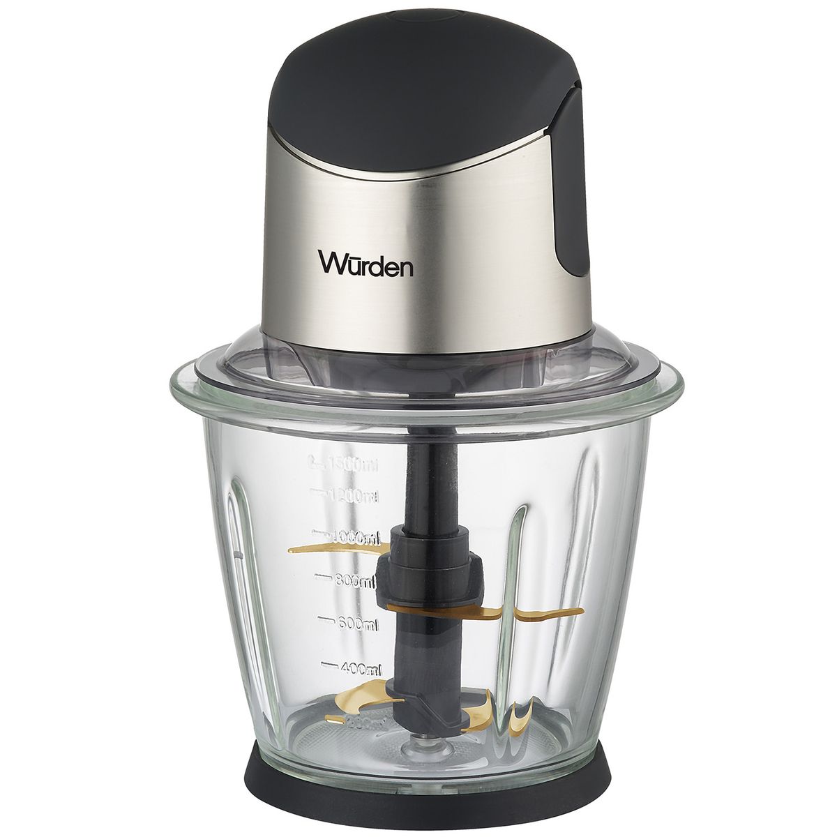 WURDEN - Picador de Alimentos 1.5 l 500 W WCH-SCHARF500