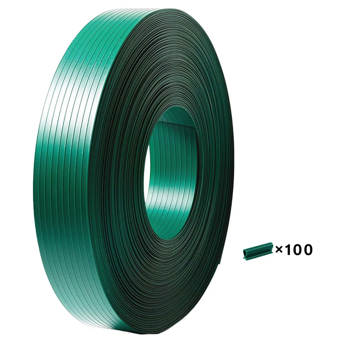 ERGO - Cinta de privacidad PVC 60 m verde