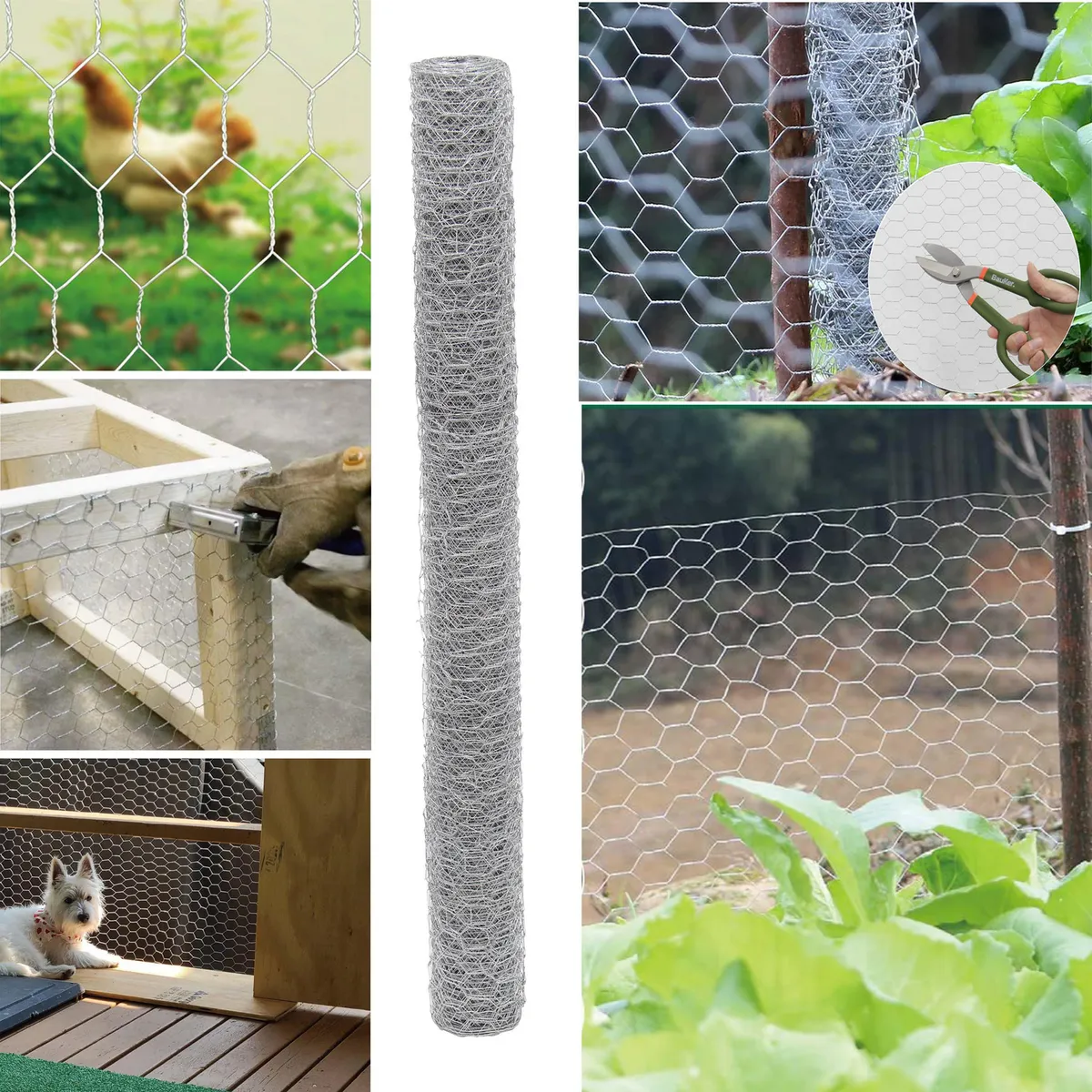 ERGO - Malla Acero 10x1 metros Galvanizado