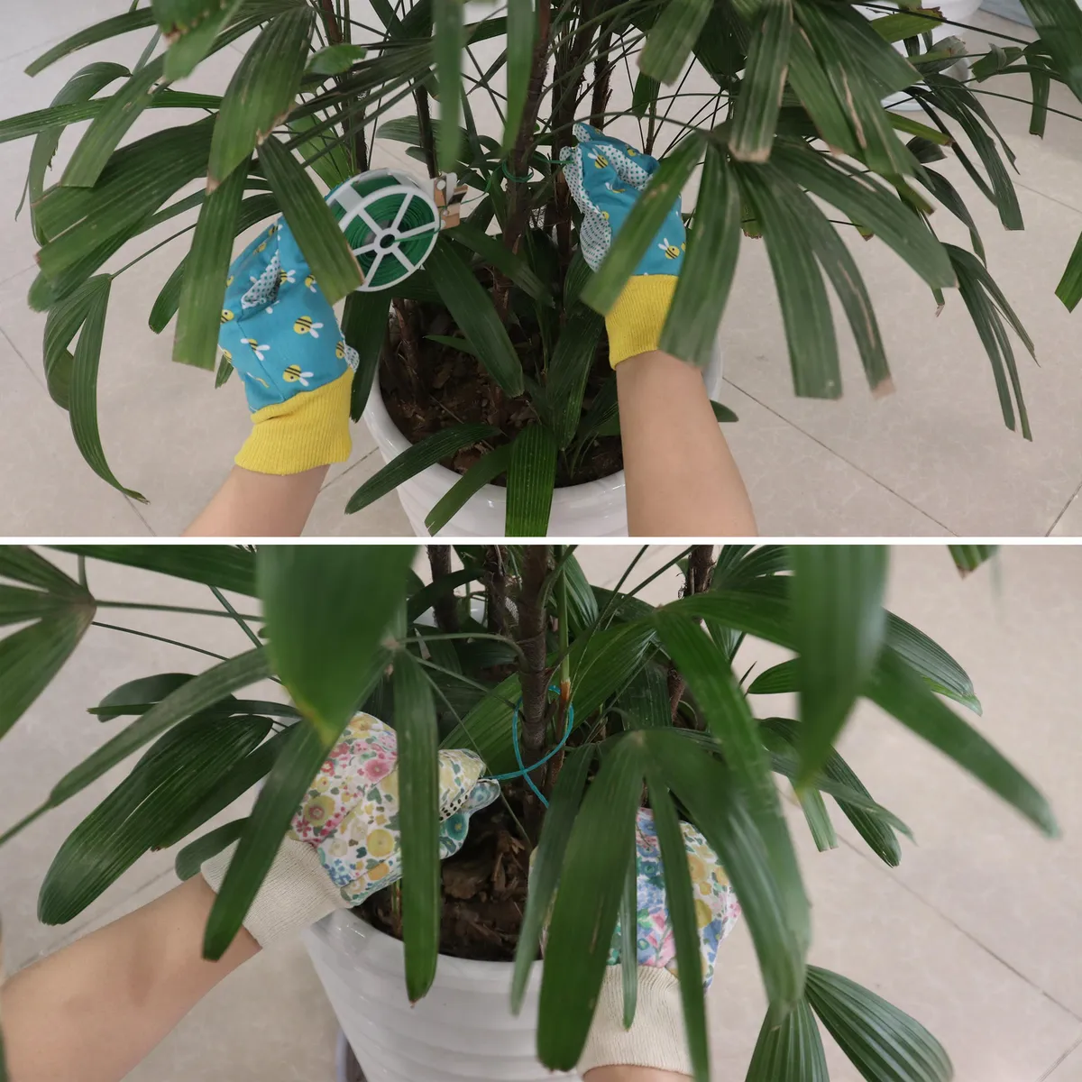 ERGO - Guantes de Jardín Diseños de Poliéster Talla única Diseños Surtidos