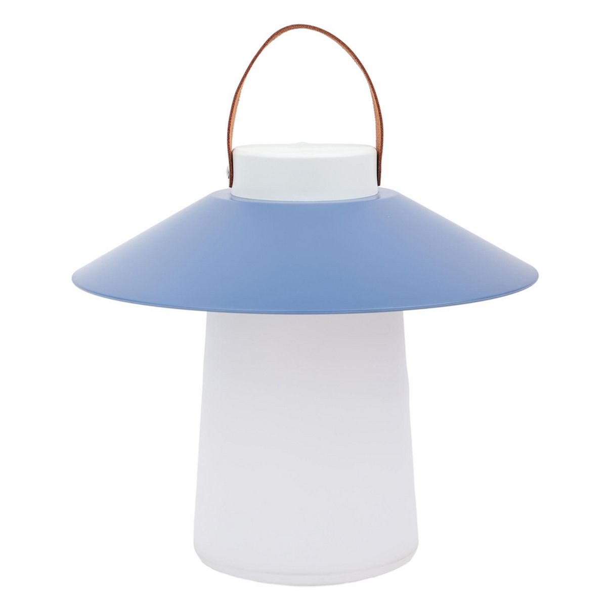 JUST HOME COLLECTION - Lámpara Mesa Camp Azul 25x23 cm