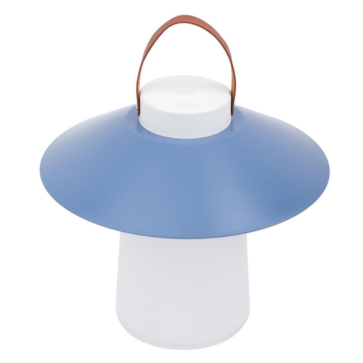 JUST HOME COLLECTION - Lámpara Mesa Camp Azul 25x23 cm