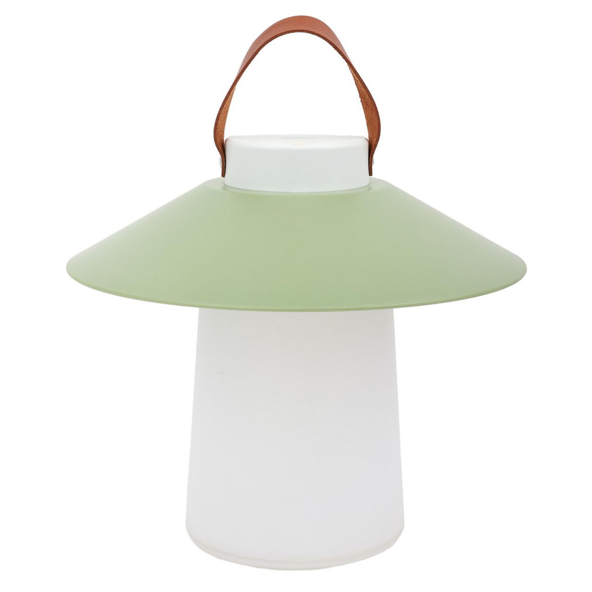 JUST HOME COLLECTION - Lámpara Mesa Camp Verde 25x23 cm