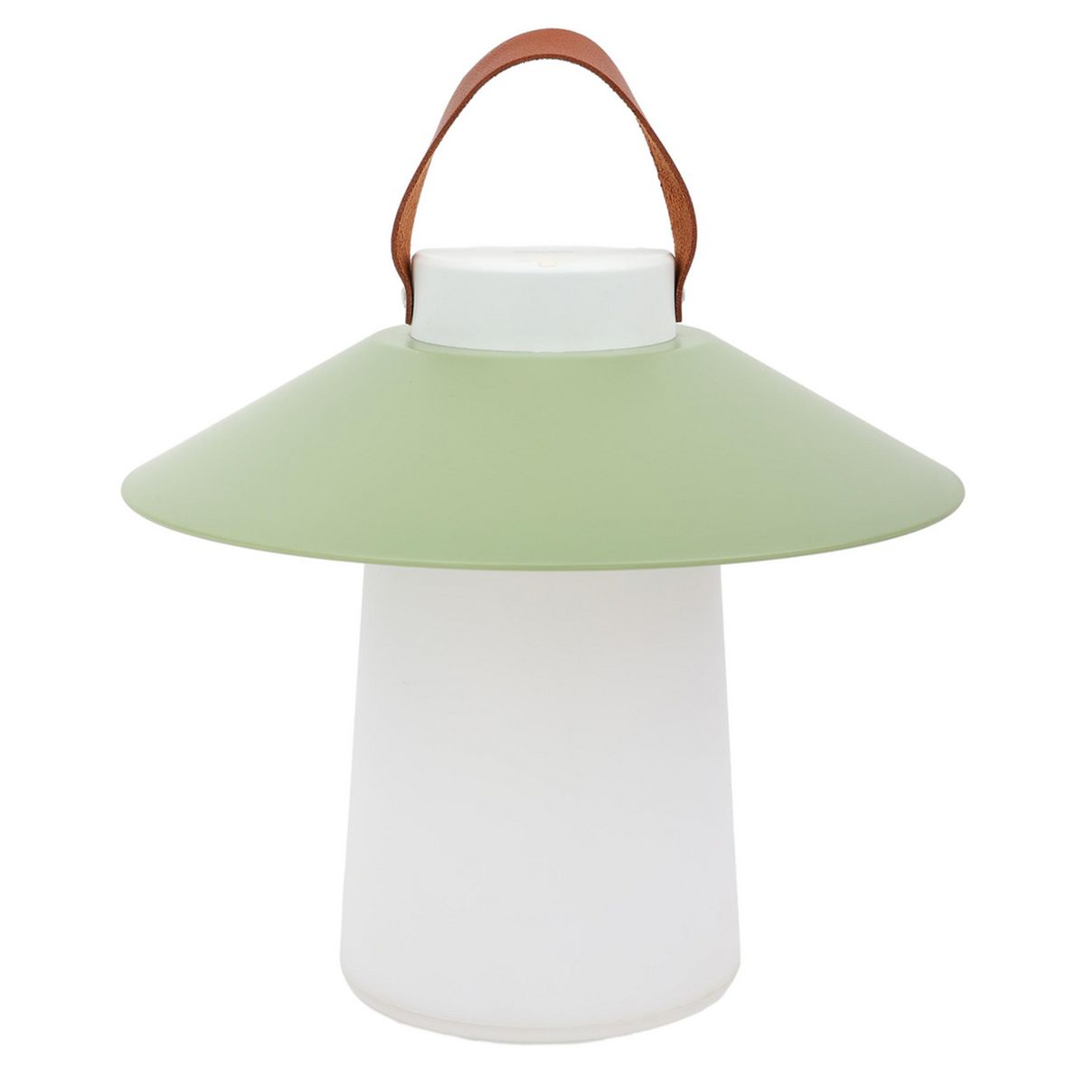 JUST HOME COLLECTION - Lámpara Mesa Camp Verde 25x23 cm