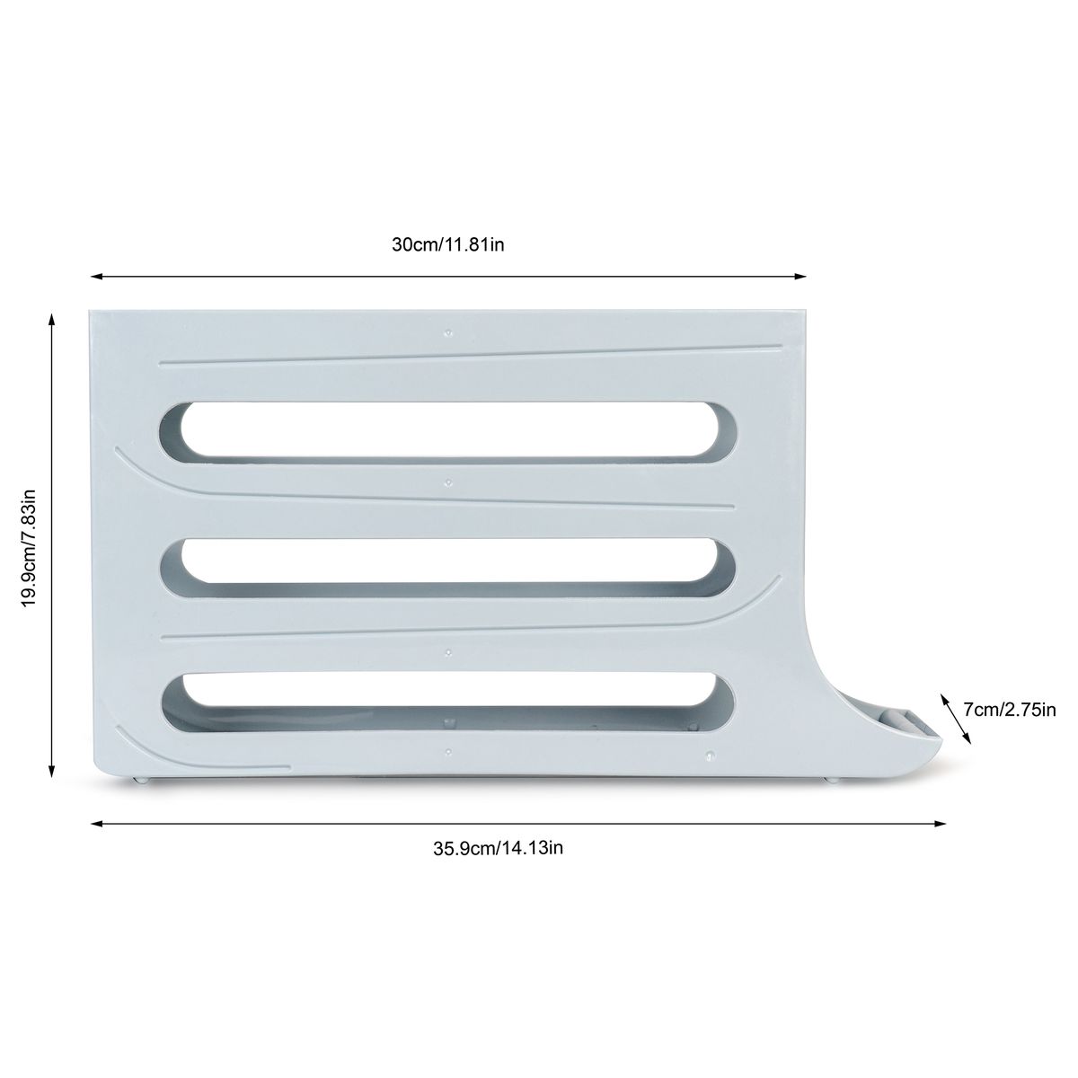 JUST HOME COLLECTION - Organizador de huevos
