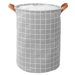 JUST HOME COLLECTION - Cesto para Ropa 35x40x35 cm 38 l Gris