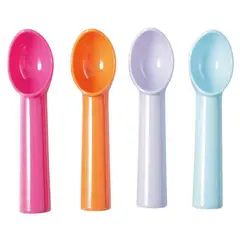 JUST HOME COLLECTION - Cuchara para Helado Plástica Colores Surtidos