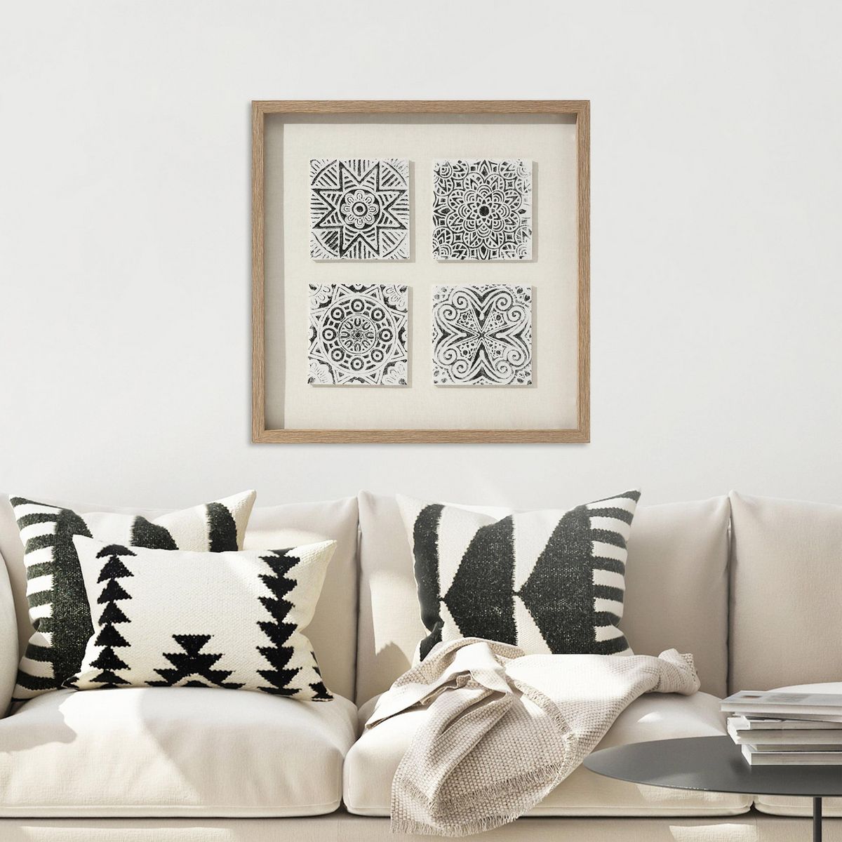 JUST HOME COLLECTION - Cuadro Conjunto 40x40 cm