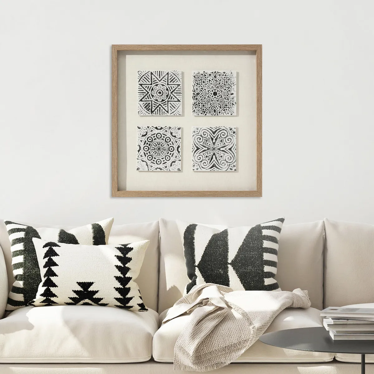 JUST HOME COLLECTION - Cuadro Conjunto 40x40 cm