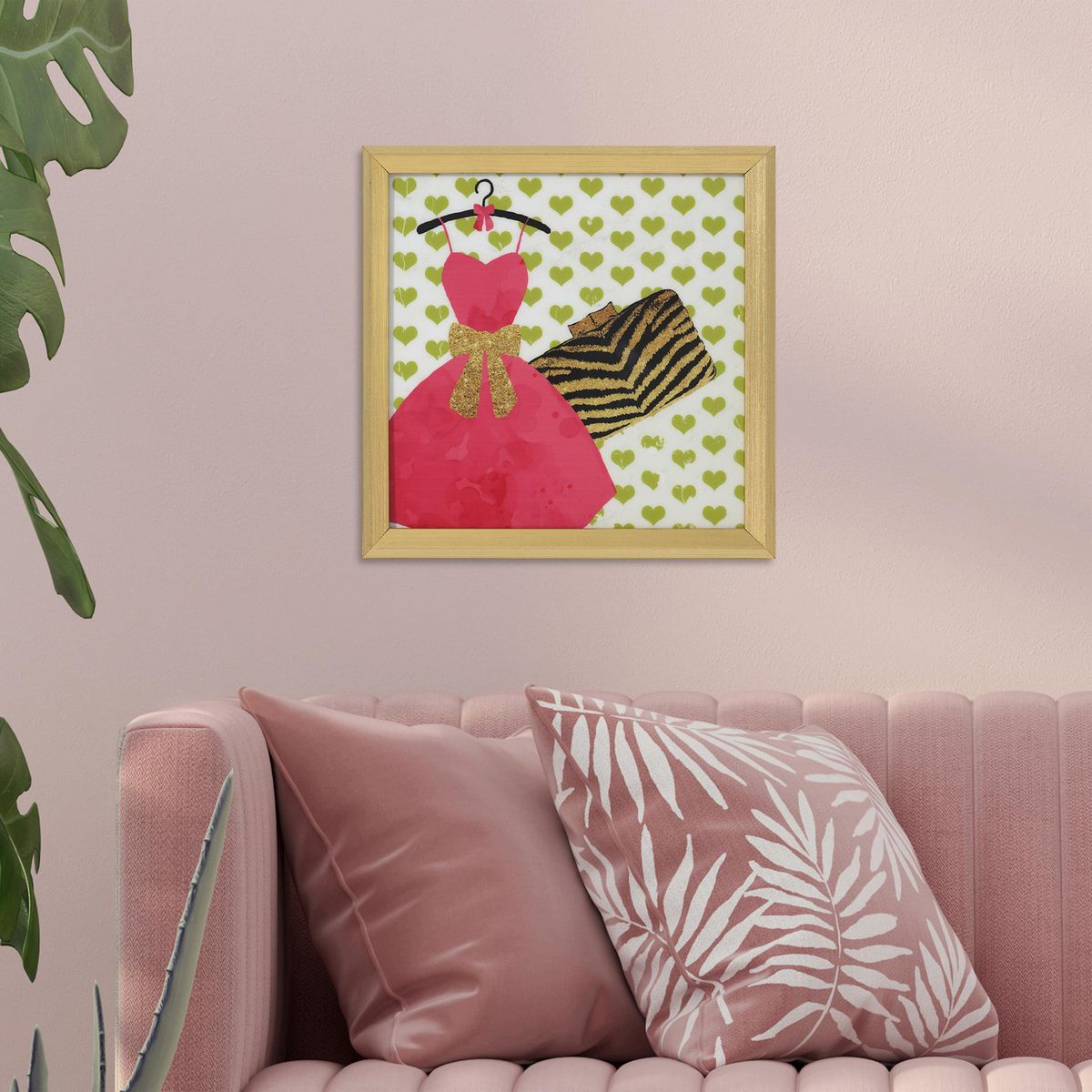 JUST HOME COLLECTION - Cuadro Fashion 20x20 cm