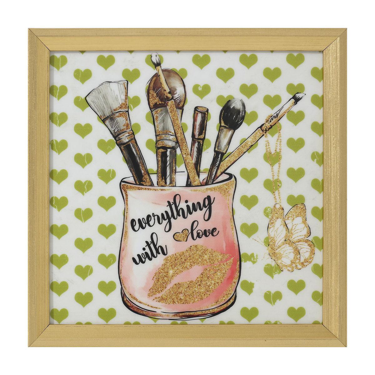 JUST HOME COLLECTION - Cuadro Fashion 20x20 cm