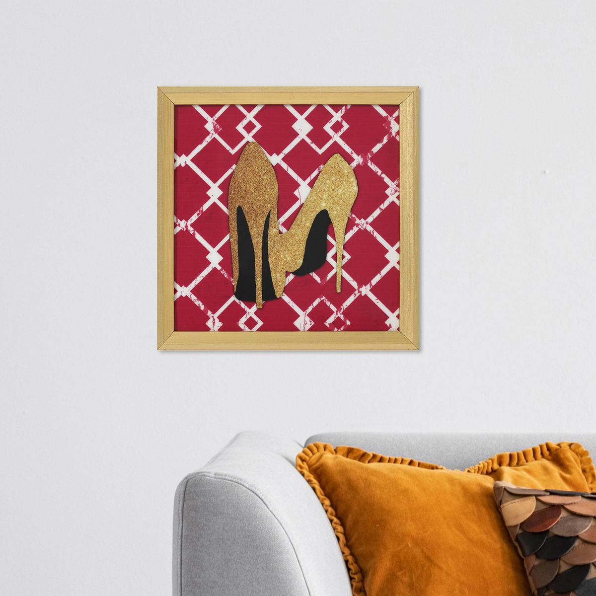 JUST HOME COLLECTION - Cuadro Fashion 20x20 cm