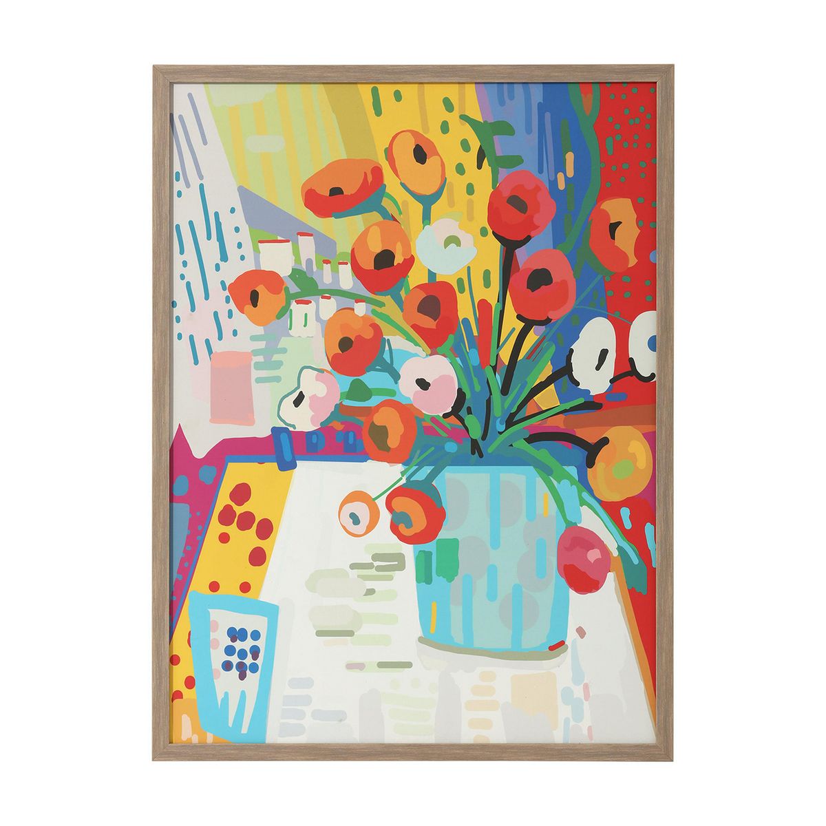 JUST HOME COLLECTION - Cuadro Botanica 60x80 cm