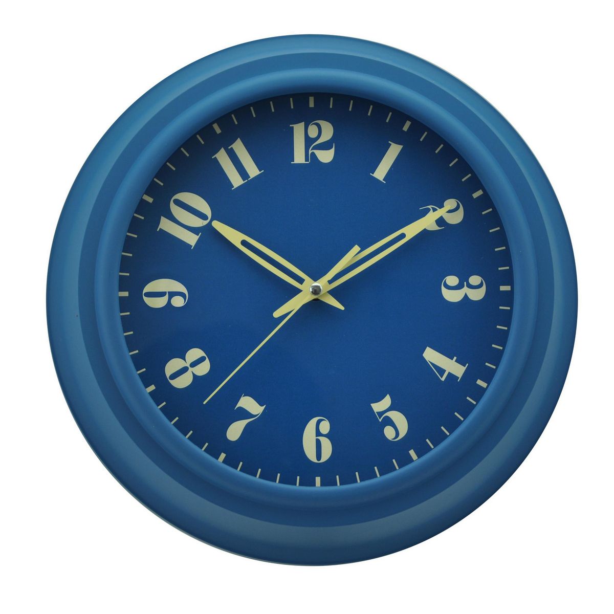 JUST HOME COLLECTION - Reloj Muro Vara 25 cm Azul