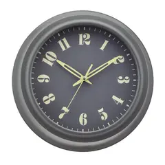 JUST HOME COLLECTION - Reloj Muro Vara 25 cm Gris