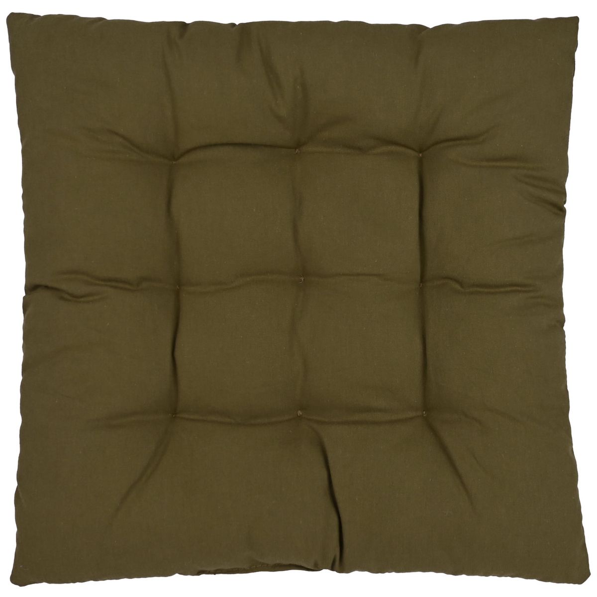 JUST HOME COLLECTION - Cojín Silla 40x40cm Gris oscuro