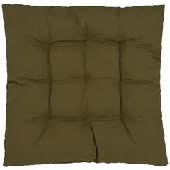 JUST HOME COLLECTION - Cojín Silla 40x40cm Gris oscuro