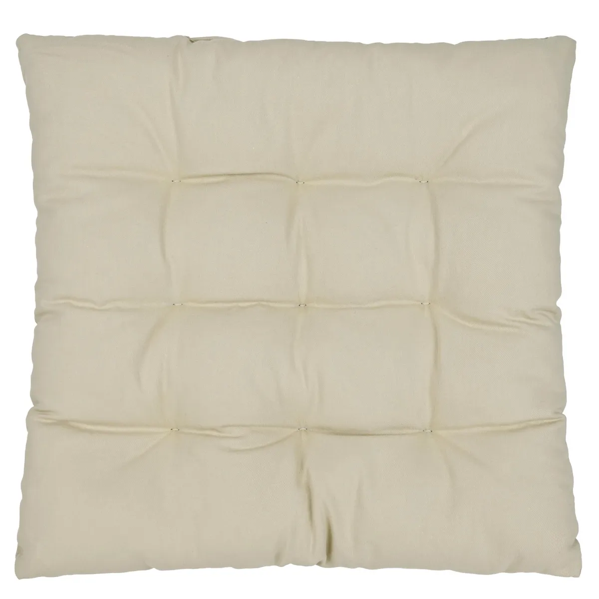 JUST HOME COLLECTION - Cojín Silla 40x40cm Blanco