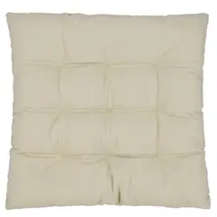 JUST HOME COLLECTION - Cojín Silla 40x40cm Blanco