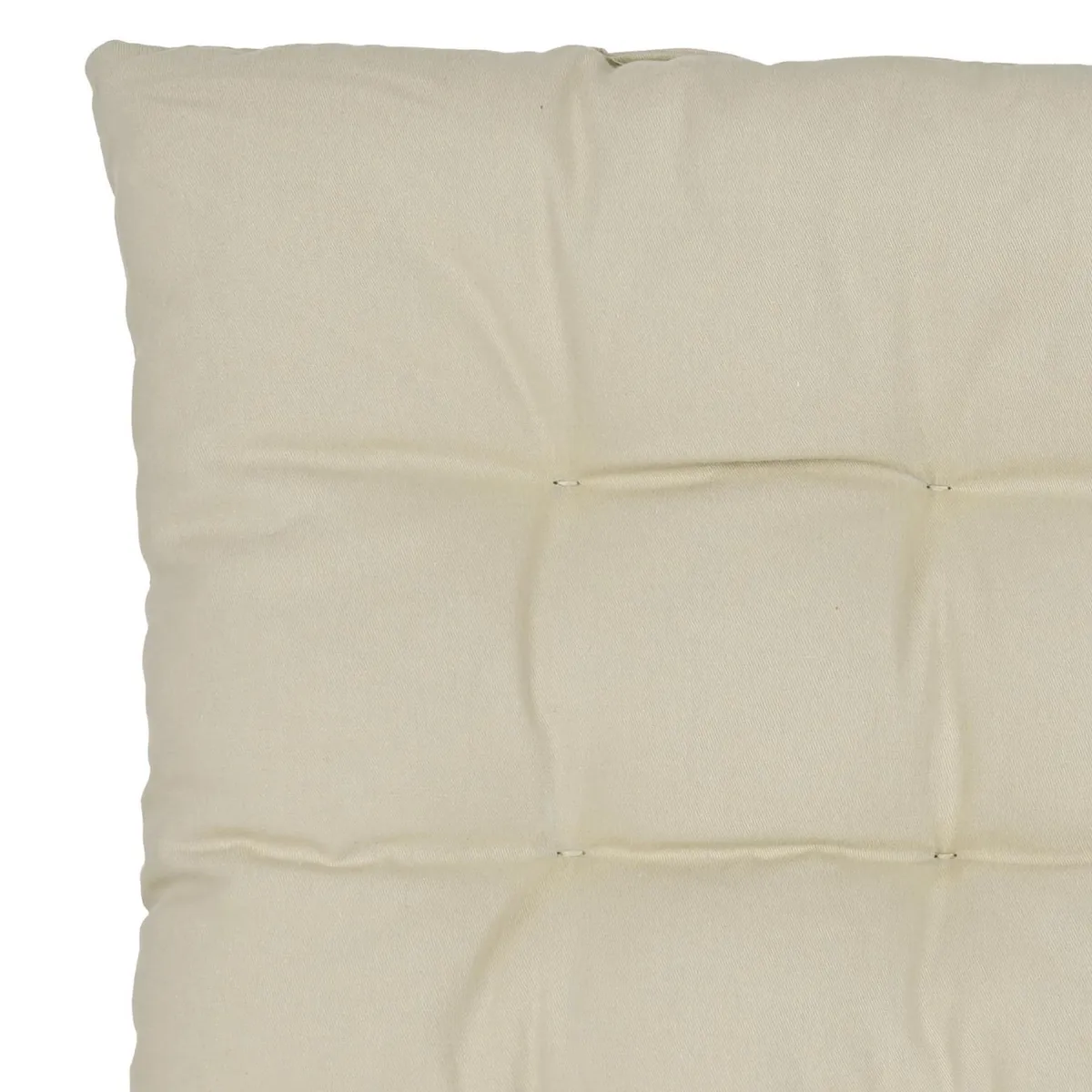 JUST HOME COLLECTION - Cojín Silla 40x40cm Blanco